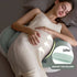 Pregnancy Belly & Back Support Pillow, Adjustable & Fully Machine Washable, High Elasticity & Long-Lasting Shape, Relieves Aches and Pains During Pregnancy./Kaluolan