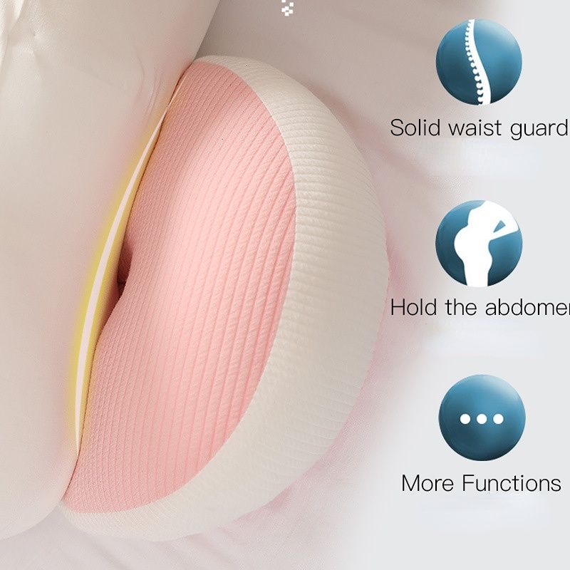 Pregnancy Belly & Back Support Pillow, Adjustable & Fully Machine Washable, High Elasticity & Long-Lasting Shape, Relieves Aches and Pains During Pregnancy./Kaluolan