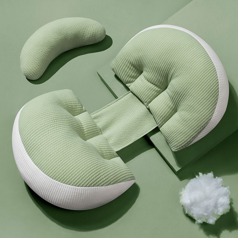 Pregnancy Belly & Back Support Pillow, Adjustable & Fully Machine Washable, High Elasticity & Long-Lasting Shape, Relieves Aches and Pains During Pregnancy./Kaluolan