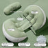 Pregnancy Belly & Back Support Pillow, Adjustable & Fully Machine Washable, High Elasticity & Long-Lasting Shape, Relieves Aches and Pains During Pregnancy./Sunlight green