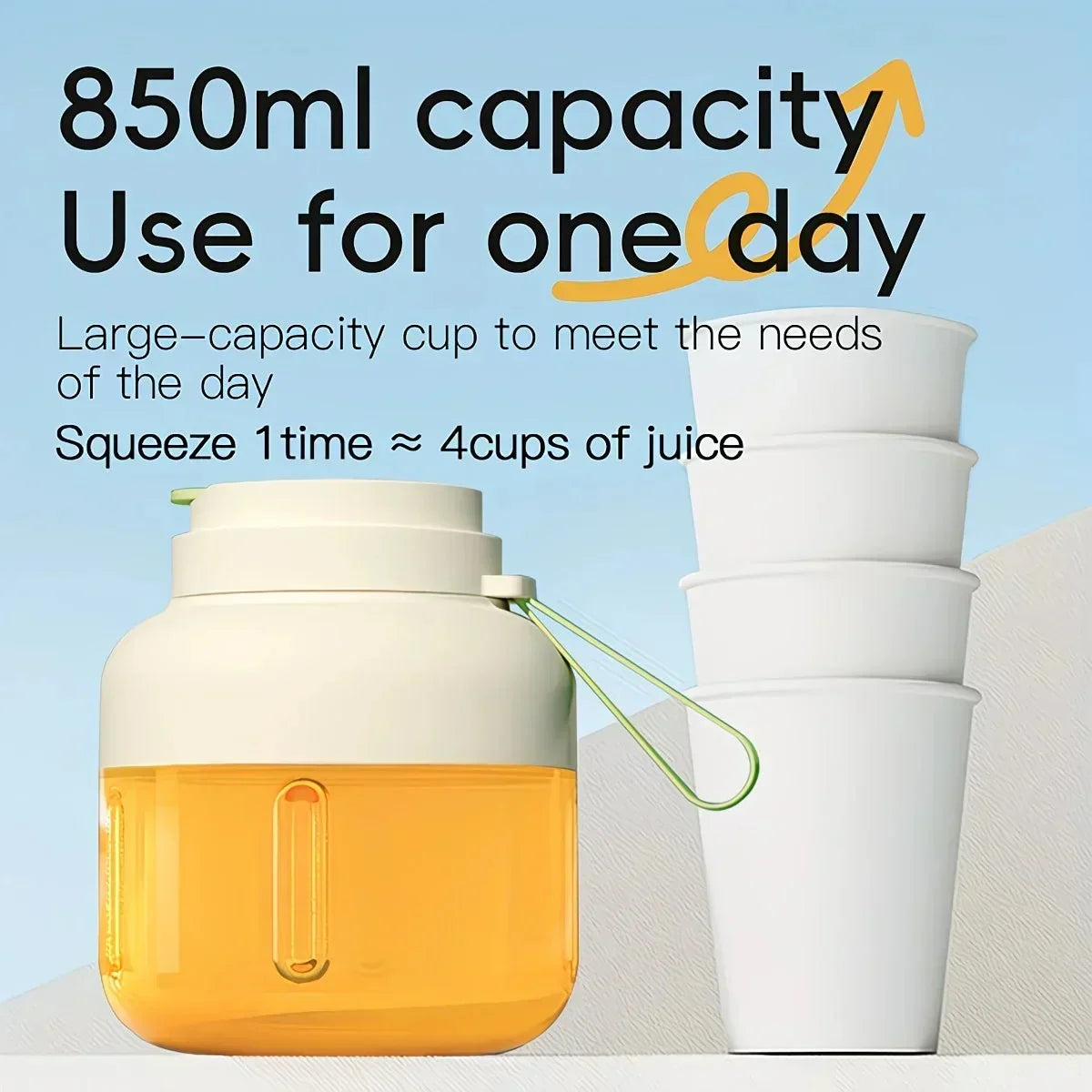 Portable multifunctional large-capacity tumbler, featuring powerful performance for juicing, baby food, and ice crushing. Perfect for home, outdoor, and fitness use, offering fresh and healthy beverages anytime, anywhere.green