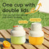 Portable multifunctional large-capacity tumbler, featuring powerful performance for juicing, baby food, and ice crushing. Perfect for home, outdoor, and fitness use, offering fresh and healthy beverages anytime, anywhere.green