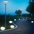 1pcs Solar simulated pebble garden light, frosted texture blends naturally, smart light control auto on/off, waterproof and weather-resistant, stable placement, ideal for garden, lawn, pathway, and landscape lighting.*Warm light