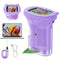 Children's 1000X Digital Microscope 2.4 Inch IPS Screen Portable Mini LED Microscope with Photo Video and PC Connection Science Educational Toy.purple
