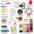 229-Piece Chili Edition Sewing Kit: 41 Color Threads + Full Accessories + Portable Case – Perfect for Home Mending, Crafts, and Gifting