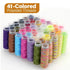 229-Piece Chili Edition Sewing Kit: 41 Color Threads + Full Accessories + Portable Case – Perfect for Home Mending, Crafts, and Gifting