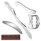 5-Piece Stainless Steel Gua Sha Scraping Tool Set (4 Scrapers + 1 Storage Pouch) – Muscle Relaxation Massage Tools, for Deep Tissue & Fascia Release, Suitable for Full Body, Face, Shoulders, Neck, Back, Legs & Hands