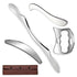 5-Piece Stainless Steel Gua Sha Scraping Tool Set (4 Scrapers + 1 Storage Pouch) – Muscle Relaxation Massage Tools, for Deep Tissue & Fascia Release, Suitable for Full Body, Face, Shoulders, Neck, Back, Legs & Hands