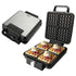 RAF Waffle Maker, four-grid large capacity, crispy outside and soft inside, easy new baking experience.