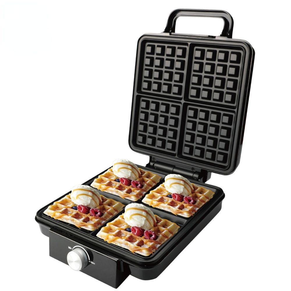 RAF Waffle Maker, four-grid large capacity, crispy outside and soft inside, easy new baking experience.