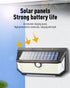 218LED Solar Sensor Wall Light, Smart Light Control, 270° Wide-Angle Illumination, Three Sensing Modes, Energy Saving and Eco-Friendly, No Wiring Installation, Top Choice for Outdoor Security