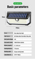 218LED Solar Sensor Wall Light, Smart Light Control, 270° Wide-Angle Illumination, Three Sensing Modes, Energy Saving and Eco-Friendly, No Wiring Installation, Top Choice for Outdoor Security