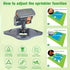 1-pack garden sprinkler with 16 nozzles, 180° rotatable adjustable head, automatic irrigation system, wide coverage, easy installation, no electricity needed, ideal for lawn and garden watering.