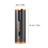 Automatic Hair Curling Wand, Tangle-Free Design, Portable USB Charging Rotating Curling Iron with Ceramic Barrel, Suitable for Long Hair, Fast, Ideal for Hairstyling.Lavender gray
