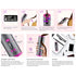 Gray gold Automatic Hair Curling Wand, Tangle-Free Design, Portable USB Charging Rotating Curling Iron with Ceramic Barrel, Suitable for Long Hair, Fast, Ideal for Hairstyling