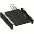 10-Pack Multi-Purpose Adjustable Pant Hangers: Thickened Non-Slip Clips, 360° Rotating Hook, Adjustable Width, Suitable for Organizing and Drying Various Clothes, Towels, and More.