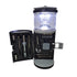 Multi-Functional Camping Lantern Tool Set, 6 White + 4 Red LED, Built-in Bits/Tape Measure/Utility Knife/Sockets, ABS Lightweight Portable, Outdoor Lighting & Home Repair