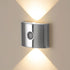 2PCS Induction wall lamp with three-color stepless dimming, 120° auto shut-off, USB rechargeable magnetic installation. Smart motion-sensing LED wall lamp, serving as both a night light and an ambient light./golden