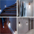 2-Pack USB Rechargeable Magnetic LED Night Light – Motion Sensor Wall Light for Bedroom, Kitchen & Bathroom/Ash wood color