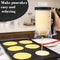 Handheld Batter Dispenser with Measuring Cup, PP Cake Waffle Pancake Batter Separator, DIY Baking Tool.(black)