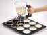 Handheld Batter Dispenser with Measuring Cup, PP Cake Waffle Pancake Batter Separator, DIY Baking Tool.(black)