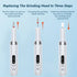 Pink   Wireless Charging Nail Drill, 3-Speed Adjustable, Professional-Level Care in One Tool