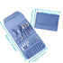 16-Piece Nail Care Set | Portable & Professional, One Box for Hand & Foot Details。green