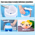 1 Multi-Function Shaved Ice Machine and Snow Ice Maker – Compact Manual Ice Shaver with Smoothie and Milkshake Making Functions. blue