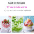 1 Multi-Function Shaved Ice Machine and Snow Ice Maker – Compact Manual Ice Shaver with Smoothie and Milkshake Making Functions. blue