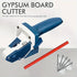 Professional Gypsum Board Cutter Kit with 5m Tape Measure & 5 Spare Blades Aluminum TPR Handle for Dust Free Drywall Foam KT Board Cutting Includes Pencil Ideal for DIY & Professional Use