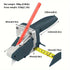 Professional Gypsum Board Cutter Kit with 5m Tape Measure & 5 Spare Blades Aluminum TPR Handle for Dust Free Drywall Foam KT Board Cutting Includes Pencil Ideal for DIY & Professional Use