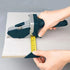 Professional Gypsum Board Cutter Kit with 5m Tape Measure & 5 Spare Blades Aluminum TPR Handle for Dust Free Drywall Foam KT Board Cutting Includes Pencil Ideal for DIY & Professional Use