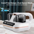 Wireless Intelligent Anti-Mite Cleaner: 10000Pa Super Suction, Dual Washable Dust Cups