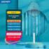 ESPER Explorer Fourth Generation Badminton Racket 58g 9U All-Around Full Carbon Fiber Fish Scale Armor G6 Lightweight Racket(BLUE)