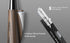 Classic Imitation Wood Double Edge Safety Razor – Eco-Friendly Wet Shaving, Weighted Balance, Men's Grooming Gift。（Gun wood grain)