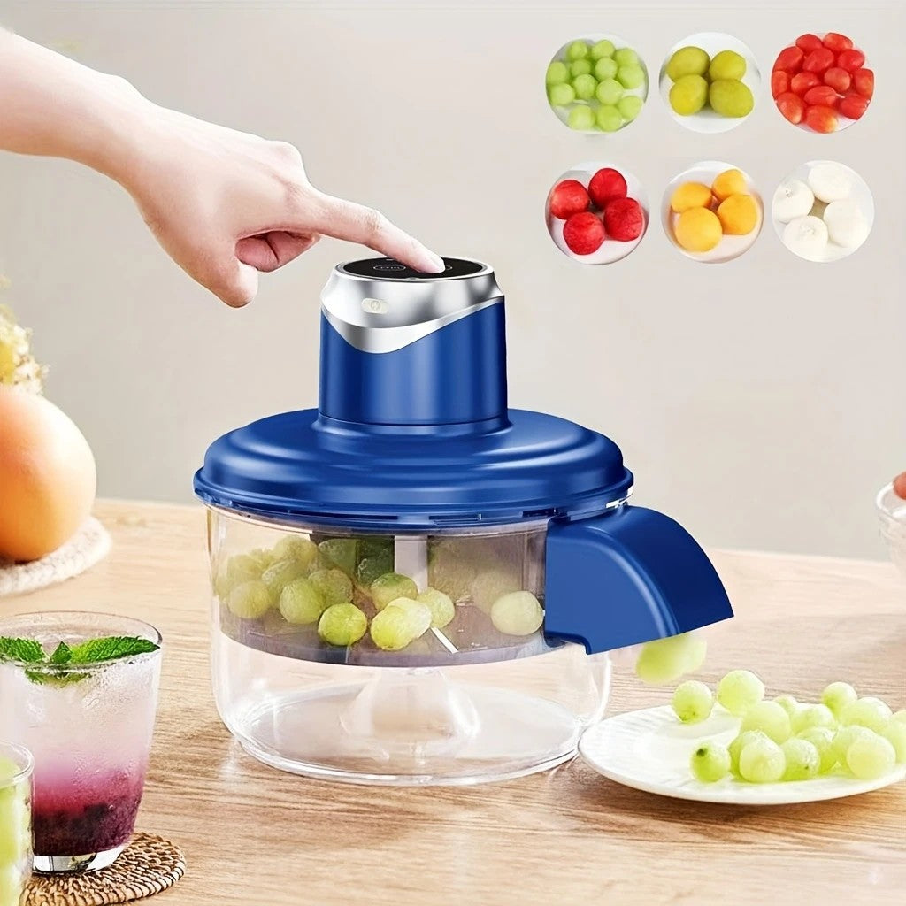 Electric Fruit Peeler  Automatic Peeling Machine for Grapes, Cherry Tomatoes, and Garlic  Multifunctional Kitchen Tool