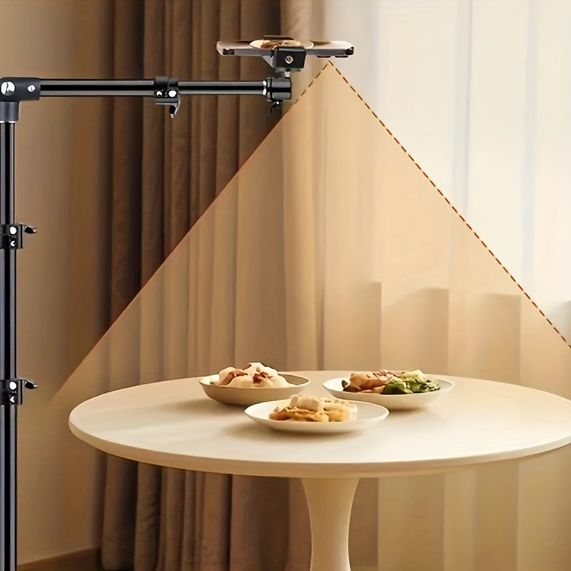 Multi‑Purpose Shooting Stand – Adjustable Overhead Phone/Camera Mount for Creators