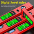 300mm Digital Level with Backlit LCD Display, Strong Magnetic Base, and Heavy-Duty Aluminum Alloy Material