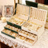 Pink Multi - layer Jewelry Storage Box: Velvet Lining, Three - layer Zoning, Double - drawer Storage for Accessories