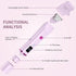 Women's Electric Dual Head Hair Remover – Double Ring Blade for Efficient Hair Removal, Fine Trimming Blade for Detailed Grooming, IPX7 Full Body Waterproof, Safe and Painless（pink)