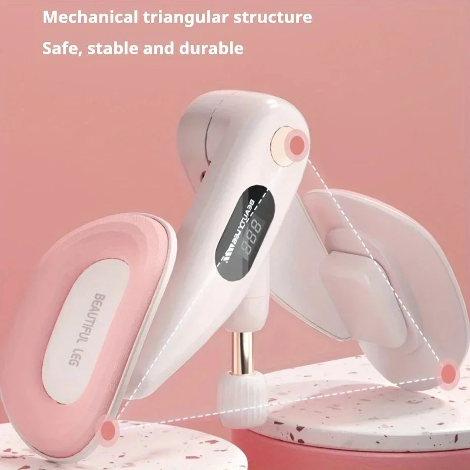 Smart Leg Trainer – Adjustable Resistance, LED Counter, 360° TPE Panels