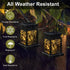Solar Copper Wire Light: Auto Light Control, No Electricity Bill, 30 LEDs Illuminate Your Garden Night Sky./Warm light 30 beads