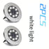 2pcs Solar Outdoor Buried Light Waterproof Garden Lawn Lamp Warm Landscape Lighting No Wiring Auto Charge Night Illumination Decorative Light.*Warm light