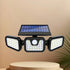 74 LED Solar Motion Sensor Light with Movement Detection, 3 Brightness Modes Outdoor Wall Lamp, Suitable for Front Door, Yard, Garage, Terrace.