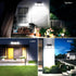 74 LED Solar Motion Sensor Light with Movement Detection, 3 Brightness Modes Outdoor Wall Lamp, Suitable for Front Door, Yard, Garage, Terrace.