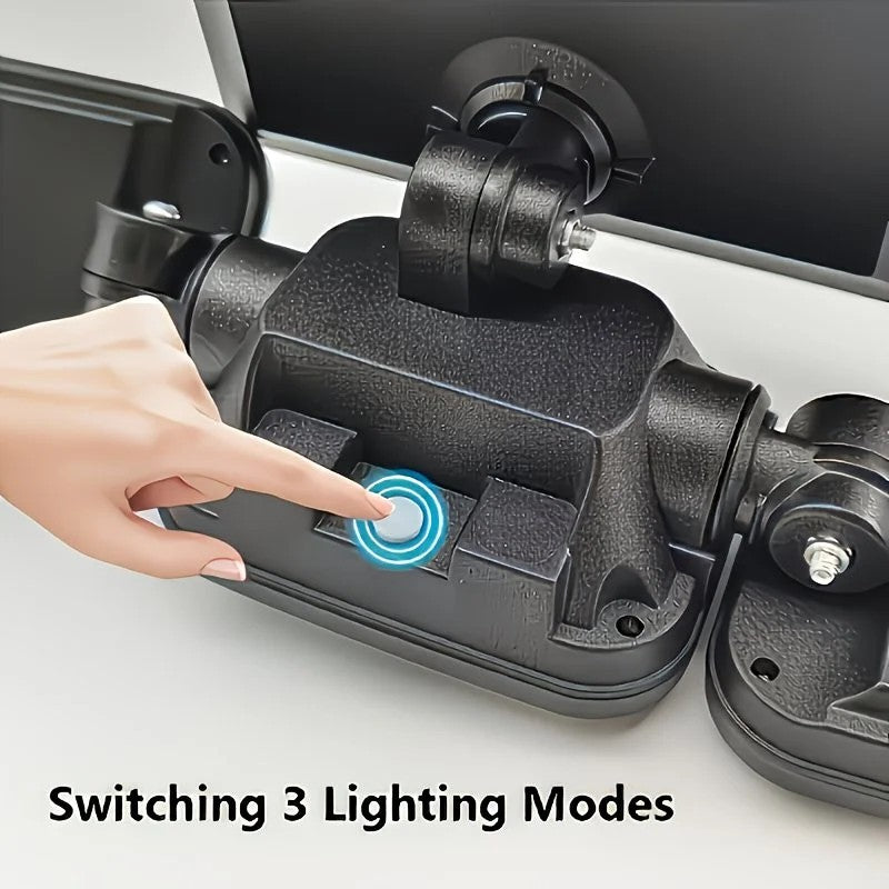 74 LED Solar Motion Sensor Light with Movement Detection, 3 Brightness Modes Outdoor Wall Lamp, Suitable for Front Door, Yard, Garage, Terrace.