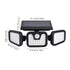 74 LED Solar Motion Sensor Light with Movement Detection, 3 Brightness Modes Outdoor Wall Lamp, Suitable for Front Door, Yard, Garage, Terrace.