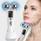 V-Shaped 360° Roller Facial Massager – 8 Modes, 9 Intensity Levels, LED Display, Red Light Therapy & Base, Home Beauty Device