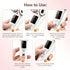 V-Shaped 360° Roller Facial Massager – 8 Modes, 9 Intensity Levels, LED Display, Red Light Therapy & Base, Home Beauty Device