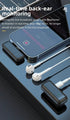 Wireless Lavalier Microphone Set: 2.4G wireless instant connection, DSP smart noise cancellation, 84-hour ultra-long battery life, one-drag-many full-scenario compatibility, Apple interface. (Black outer case with yellow inner compartment)